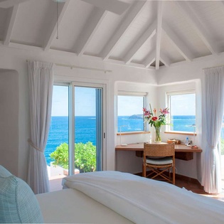 Bedroom at WV MOZ, Pointe Milou, St. Barthelemy