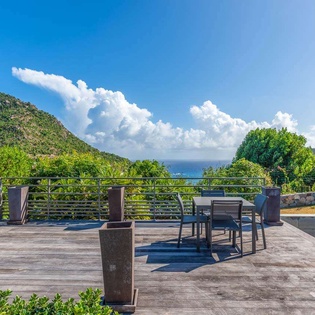 Deck at WV AVV, Vitet, St. Barthelemy