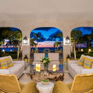 Living Room at PL CP, Grace Bay/Leeward, Turks & Caicos