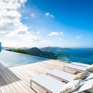 The view from WV GIN, Petite Saline, St. Barthelemy