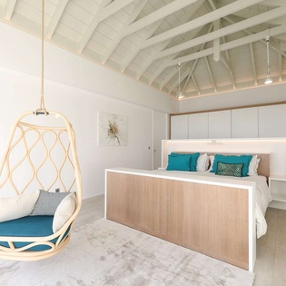 Bedroom at WV DZR, Colombier, St. Barthelemy
