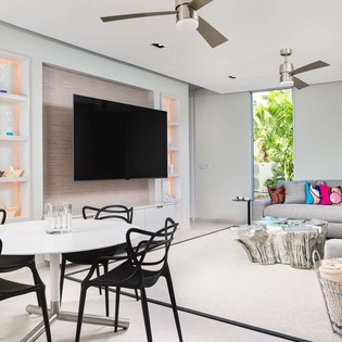 Dining Room at PL SEN, Grace Bay/Leeward, Turks & Caicos