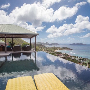 The view from WV GEA, Petite Saline, St. Barthelemy