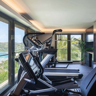 Gym at WV FEL, Lorient, St. Barthelemy