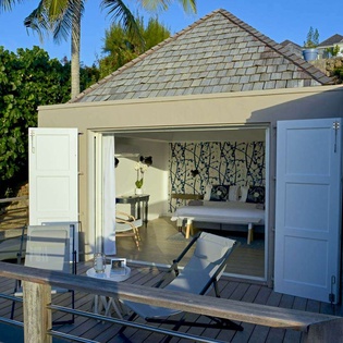 Deck at WV LAR, Petit Cul de Sac, St. Barthelemy