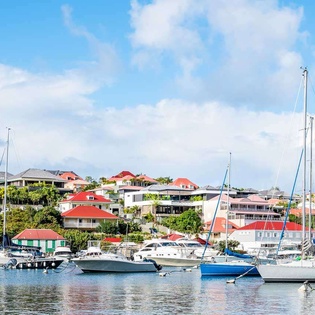 The view from WV GUL, Gustavia, St. Barthelemy