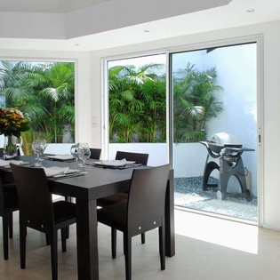 Dining Room at WV ROS, Gustavia, St. Barthelemy