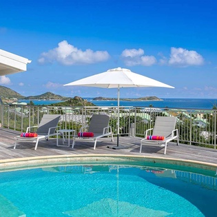 Villa Pool at PIE OCV, Hillside/Orient, St. Martin