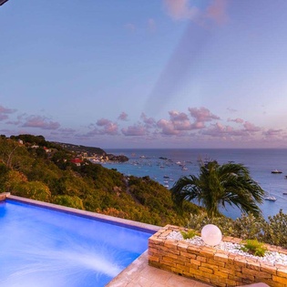 The view from WV KAN, Colombier, St. Barthelemy