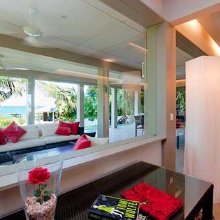 Terrace at WV CML, Camaruche, St. Barthelemy