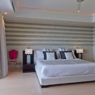Bedroom at WV FLC, Lurin, St. Barthelemy