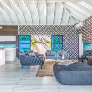 Living Room at WV RSD, Vitet, St. Barthelemy