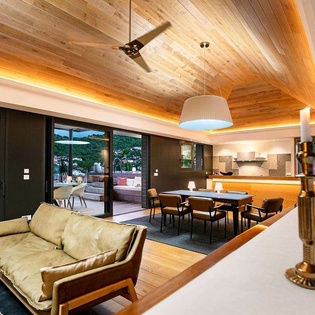 Living Room at WV GUL, Gustavia, St. Barthelemy