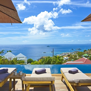 Terrace at WV EDU, Lurin, St. Barthelemy