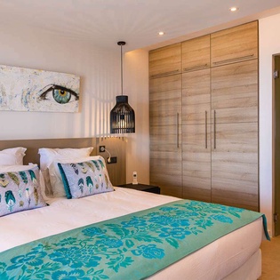 Bedroom at WV ZUL, Vitet, St. Barthelemy