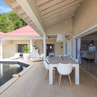 Deck at WV PRE, Gustavia, St. Barthelemy