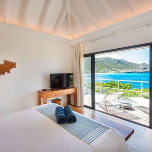 Bedroom at WV TCK, Flamands Beach, St. Barthelemy