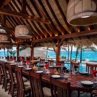 Dining Room at NEC GRH, Necker Island, Necker