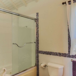 Bathroom at AXA BES, Blowing Point, Anguilla