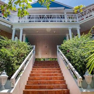 Exterior of WV LKJ, Gustavia, St. Barthelemy