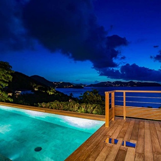 Villa Pool at WV SUM, Pointe Milou, St. Barthelemy