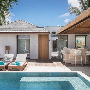 Villa Pool at WV CTL, Lorient Beach, St. Barthelemy