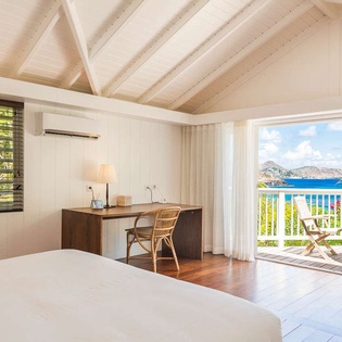 Bedroom at WV LUZ, Camaruche, St. Barthelemy
