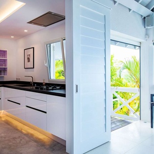 Kitchen at WV ABB, Vitet, St. Barthelemy