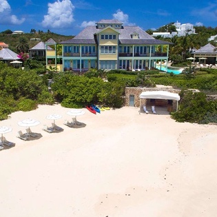 Exterior of AXA SAN, Long Bay, Anguilla