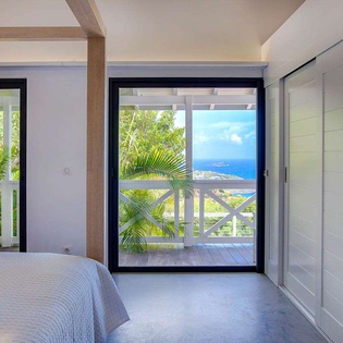 Bedroom at WV ABB, Vitet, St. Barthelemy