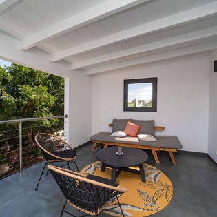 Veranda at WV RID, Anse des Cayes, St. Barthelemy