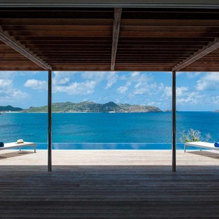 Terrace at WV VPM, Pointe Milou, St. Barthelemy