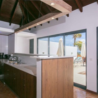 Kitchen at WV VDD, Flamands Beach, St. Barthelemy