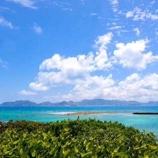The view from AXA CHM, Blowing Point, Anguilla