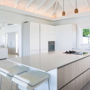 Kitchen at WV MLA, Marigot, St. Barthelemy