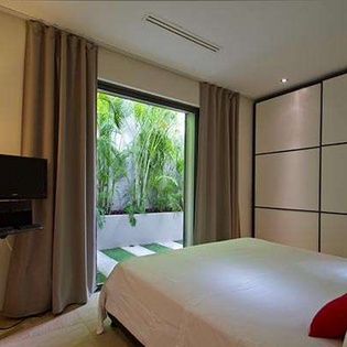 Bedroom at WV CML, Camaruche, St. Barthelemy