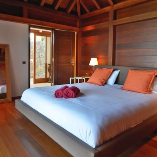 Bedroom at WV MJS, Flamands, St. Barthelemy