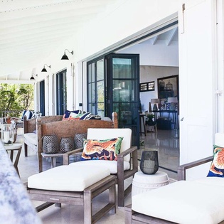 Terrace at WV KAM, Marigot, St. Barthelemy