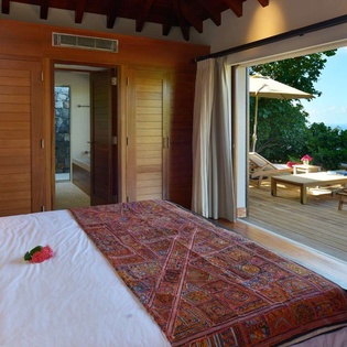 Bedroom at WV MJP, Flamands, St. Barthelemy