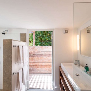 Bathroom at WV RIG, St. Jean, St. Barthelemy