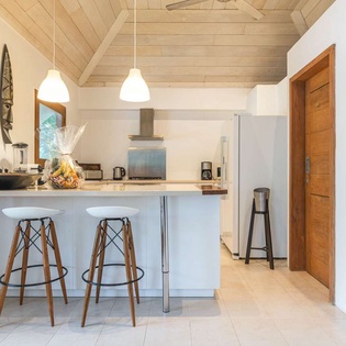 Kitchen at WV MBL, St. Jean, St. Barthelemy