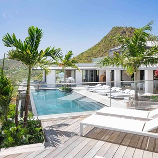Villa Pool at WV FEL, Lorient, St. Barthelemy