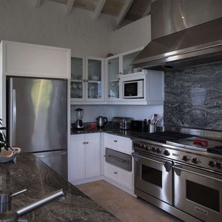 Kitchen at WV JAY, Mont Jean, St. Barthelemy