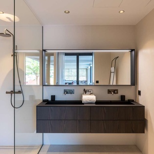 Bathroom at WV PVL, Gustavia, St. Barthelemy
