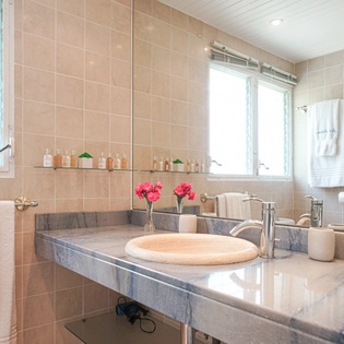 Bathroom at WV REL, St. Jean, St. Barthelemy