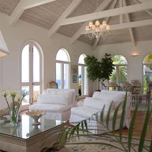 Living Room at WV BEV, Mont Jean, St. Barthelemy