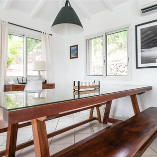 Dining Room at WV REL, St. Jean, St. Barthelemy