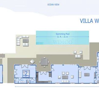 Floorplan of WV BBS, St. Jean, St. Barthelemy