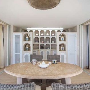 Dining Room at WV SHE, Corossol, St. Barthelemy
