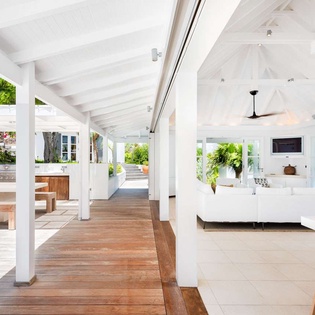 Deck at WV VNA, Vitet, St. Barthelemy